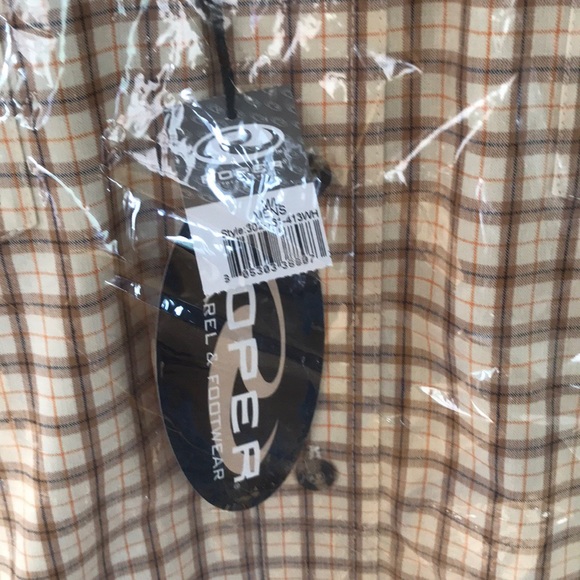 NEW Men’s Roper Western Short Sleeve Shirt M/L - Picture 5 of 5
